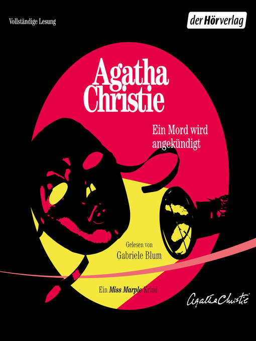 Title details for Ein Mord wird angekündigt by Agatha Christie - Wait list